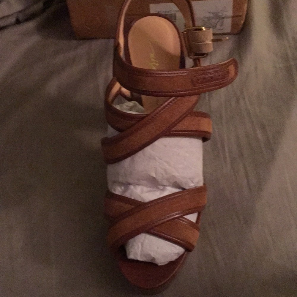 Luisa Barcelona leather shoes, New in Box